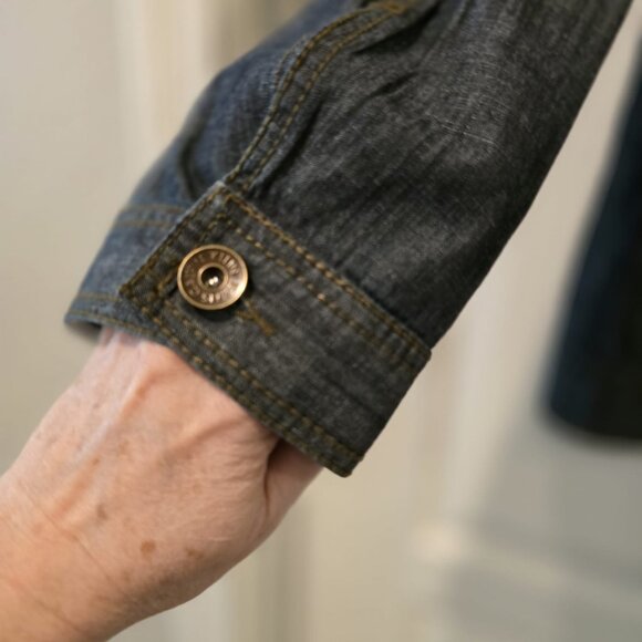 Timeless Denim: Calvin Klein Jeans Jacket - Picture 3 of 5